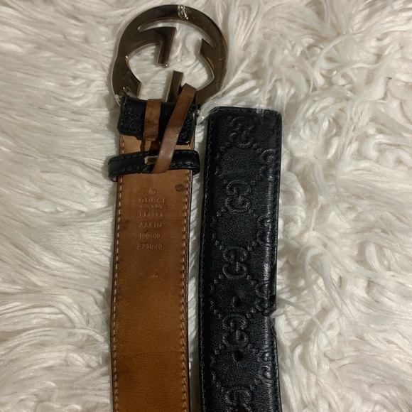 Gucci belt for men pre-owned look likes new - Picture 2 of 7